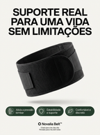 NOVALIA cinta de suporte para dores lombares e ciáticas